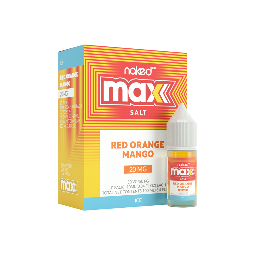 Жидкость Naked 100 Max Salt Ice "Red Orange Mango" 10 мл