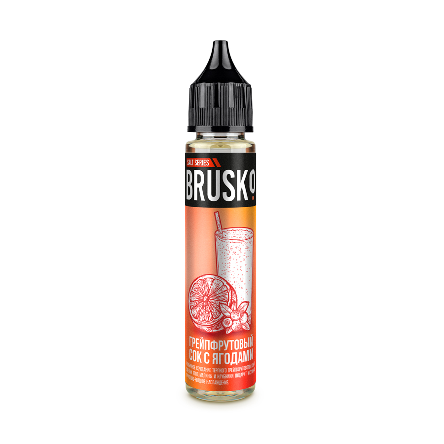 Жидкость Brusko Salt "Грейпфрутовый сок с ягодами" 30 мл
