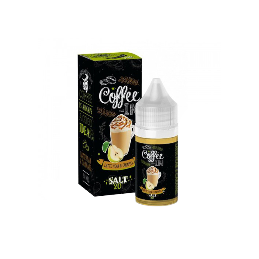 Жидкость Coffee-In Salt "Latte Pear&Caramel" 30 мл
