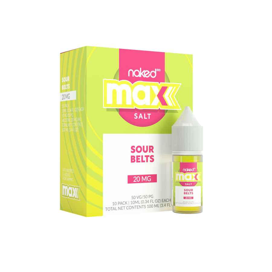 Жидкость Naked 100 Max Salt "Sour Belt" 10 мл