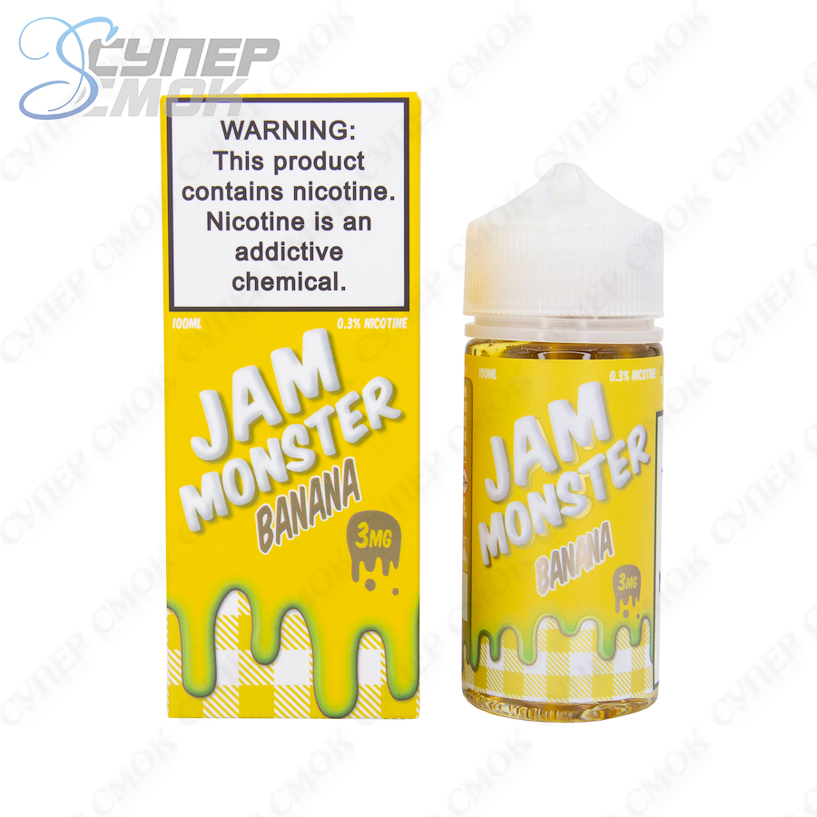 Жидкость Jam Monster "Banana" 100 мл