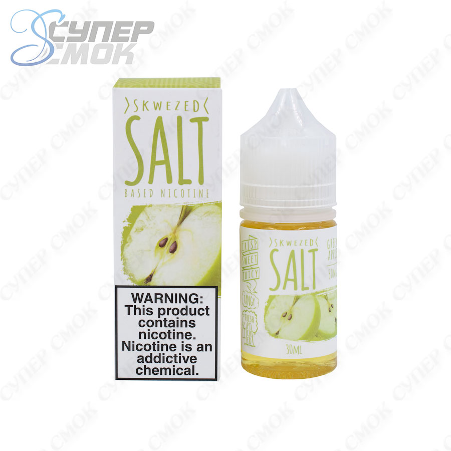 Жидкость Skwezed Salt "Green Apple" 30 мл
