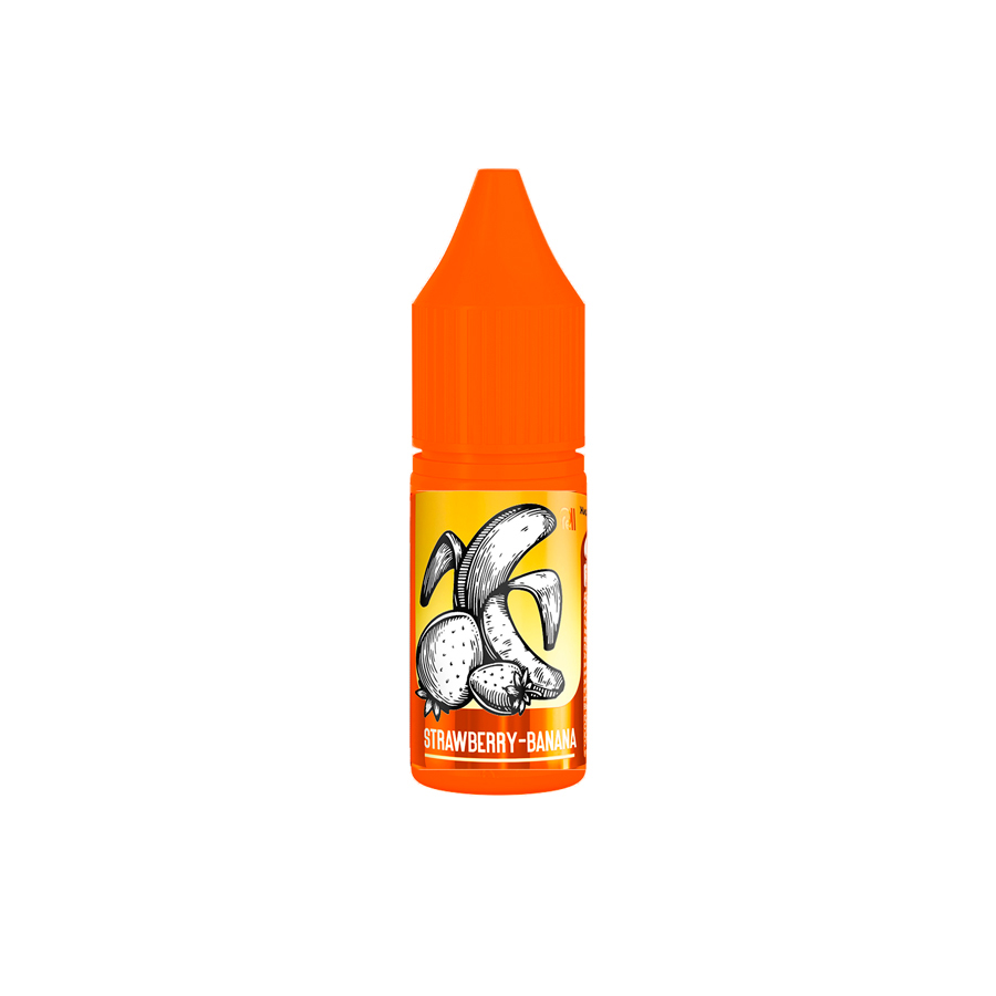 Жидкость Rell Salt Orange "Strawberry Banana" 10 мл