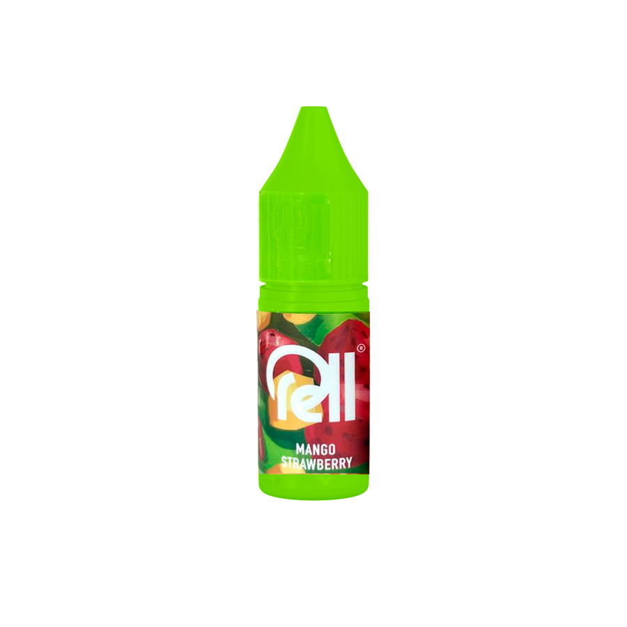 Жидкость Rell Salt Green "Mango Strawberry" 10 мл