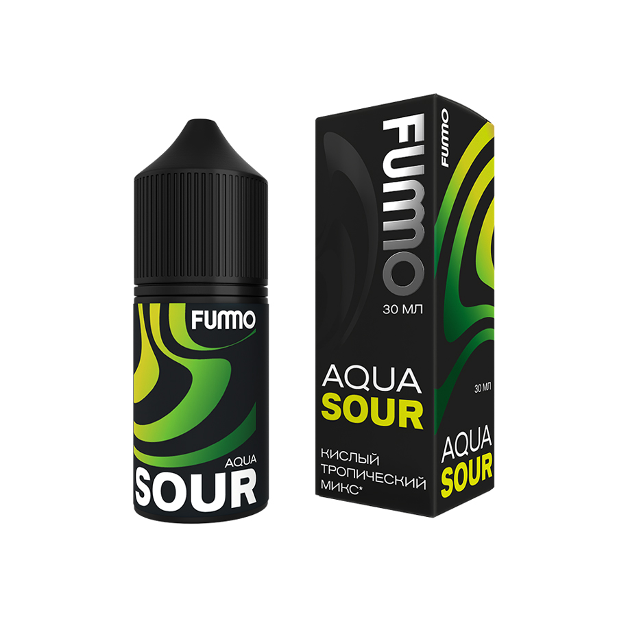 Жидкость Fummo Aqua Sour "Кислый Тропический Микс" 30 мл