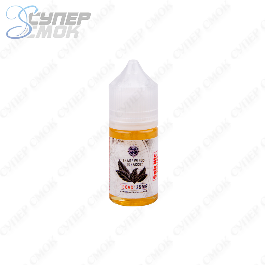 Жидкость NicVape Tradewinds Tobacco Salt "Texas" 30 мл