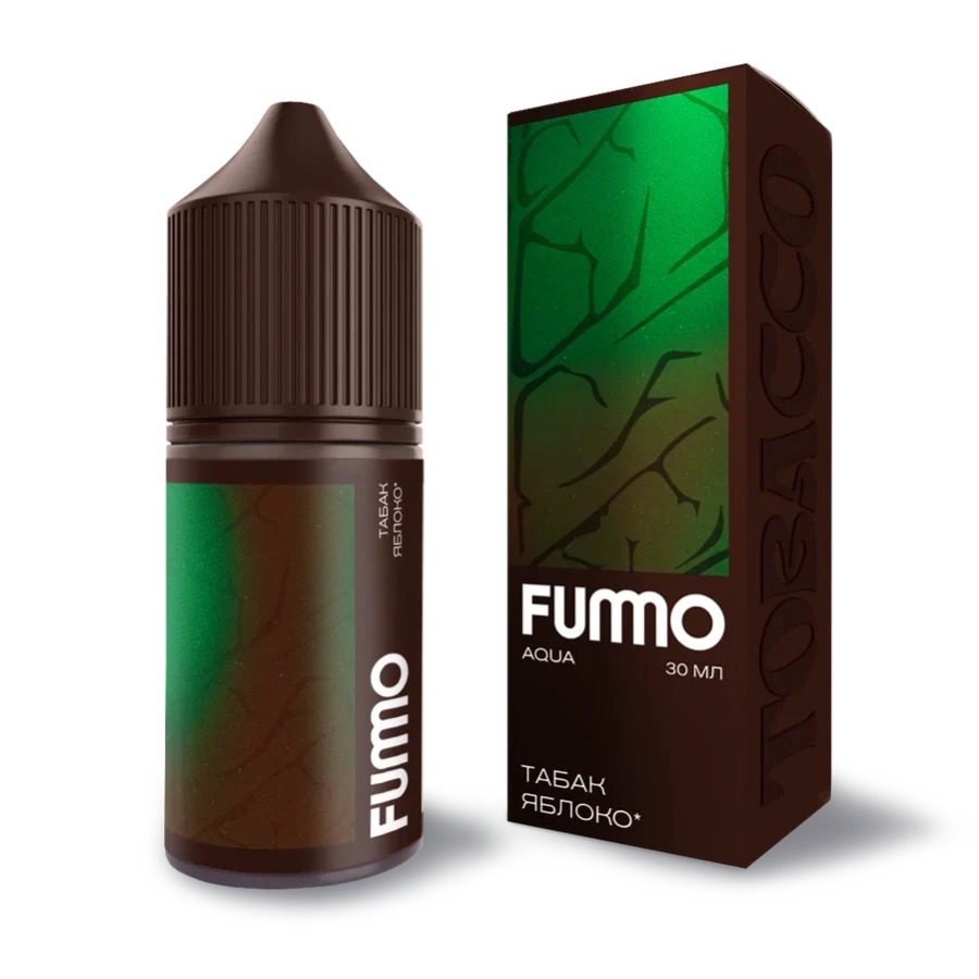 Жидкость Fummo Aqua Tobacco "Табак Яблоко" 30 мл