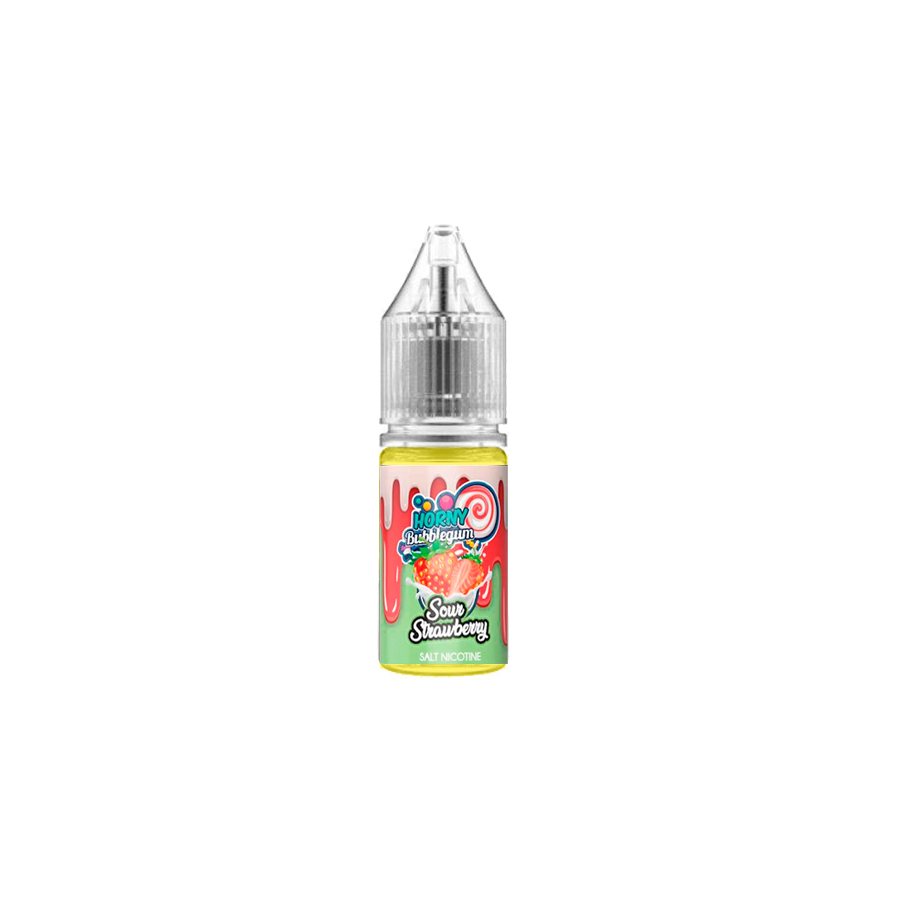 Жидкость Horny Bubblegum Salt "Sour Strawberry" 10 мл