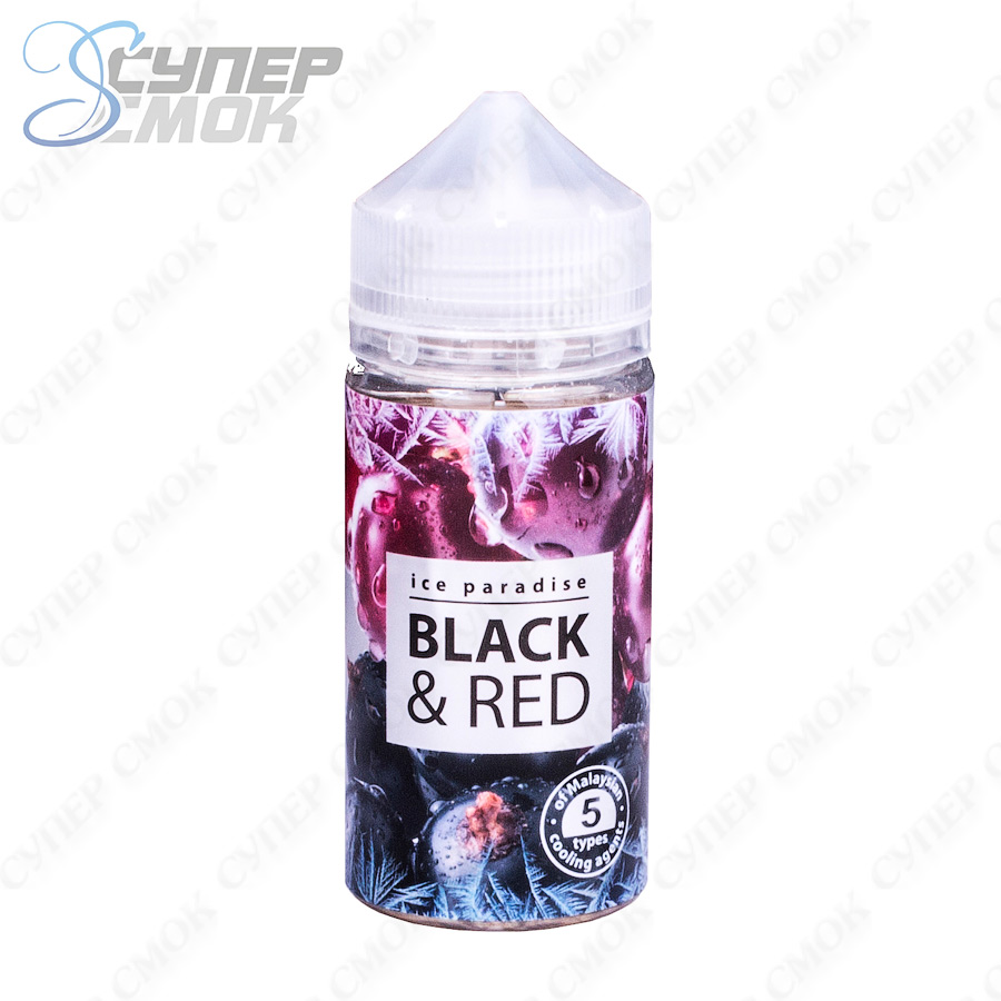 Жидкость Ice Paradise "Black&Red" 100 мл