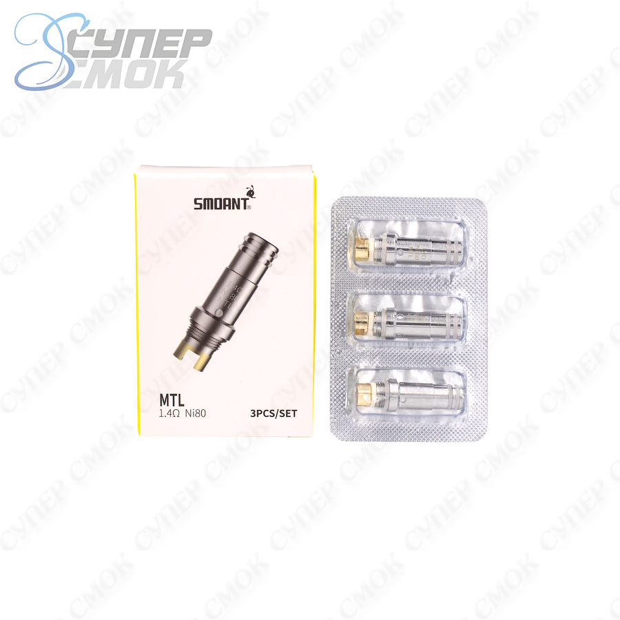 Сменный испаритель Smoant MTL Ni-80 (Pasito)