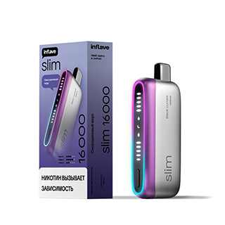 Электронная сигарета INFLAVE SLIM 16000 "Смородиновый Морс" 1 шт/уп