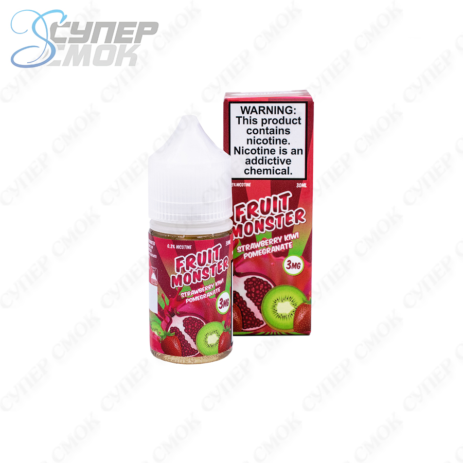 Жидкость Fruit Monster "Strawberry Kiwi Pomegranate" 30 мл