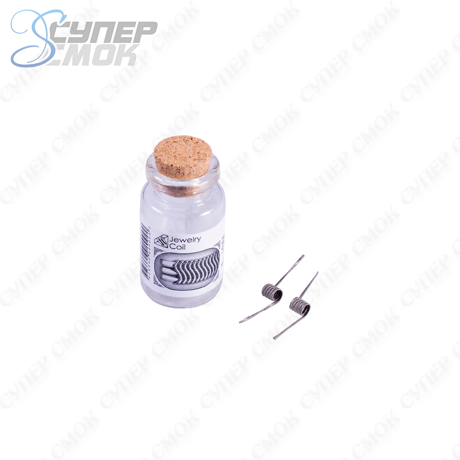 Готовая спираль Jewelry Coil "MTL Alien Clapton" 0.8 Ом 2 шт