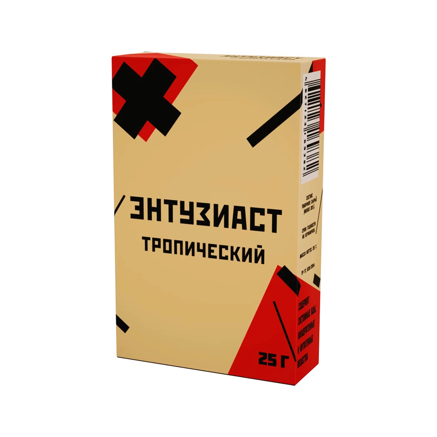 Табак для кальяна Энтузиаст "Тропический" 1шт/уп