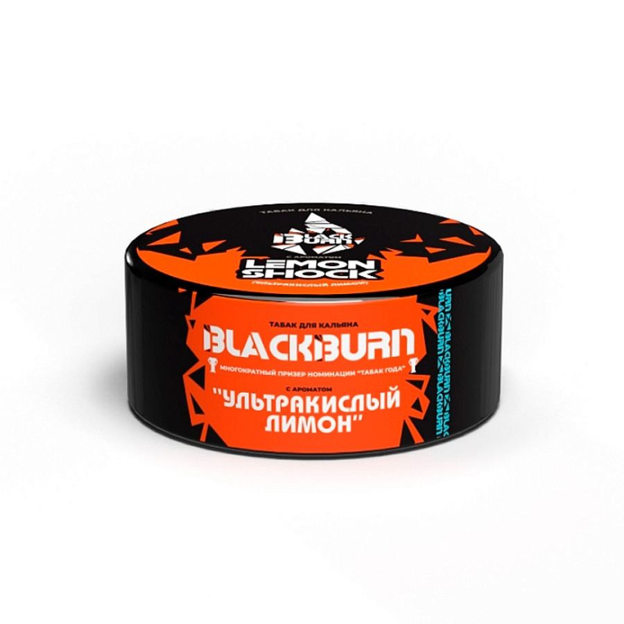 Табак для кальяна BlackBurn "Lemon Shock" 1шт/уп