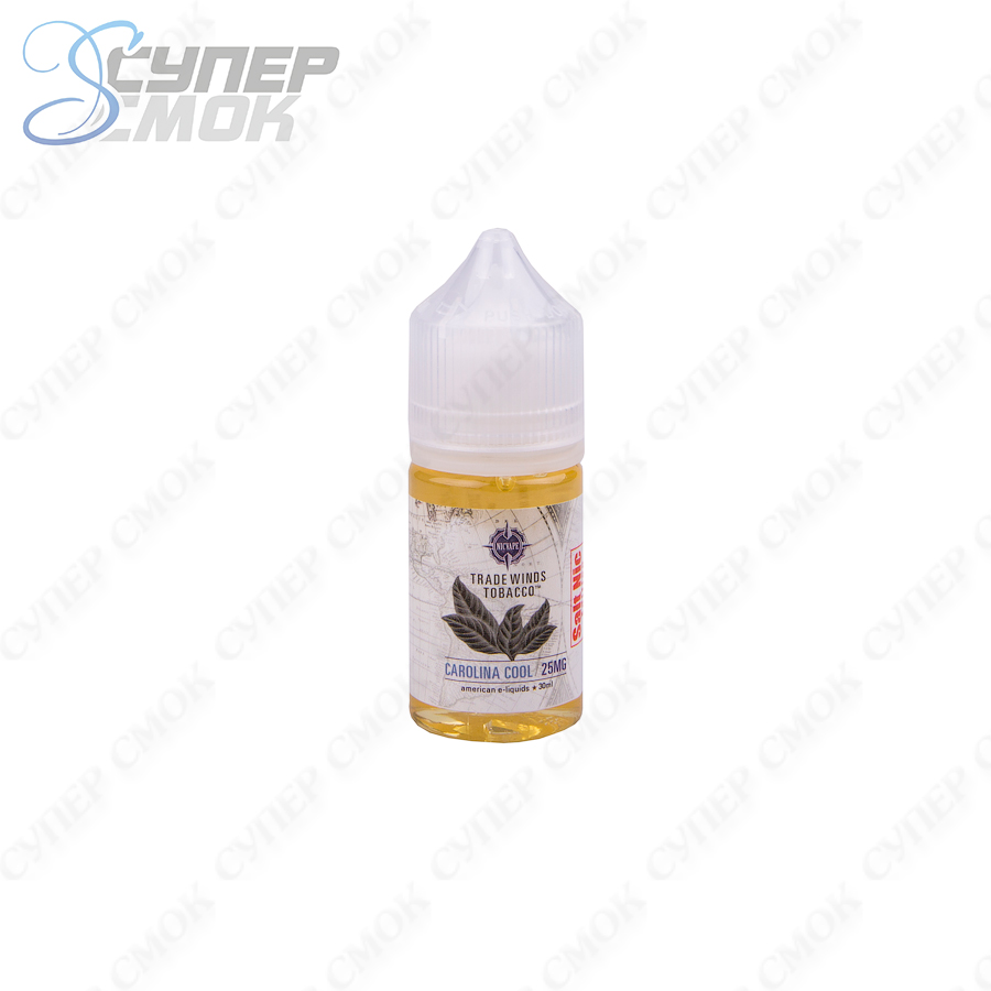 Жидкость NicVape Tradewinds Tobacco Salt "Carolina Cool" 30 мл