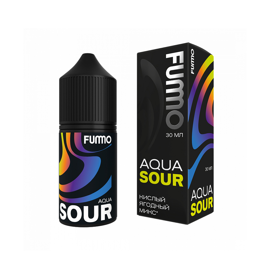 Жидкость Fummo Aqua Sour "Кислый Ягодный Микс" 30 мл