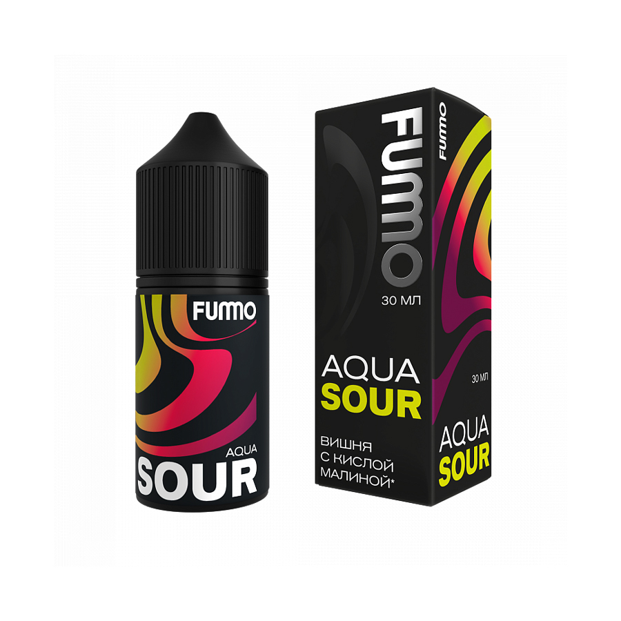 Жидкость Fummo Aqua Sour "Вишня с Кислой Малиной" 30 мл