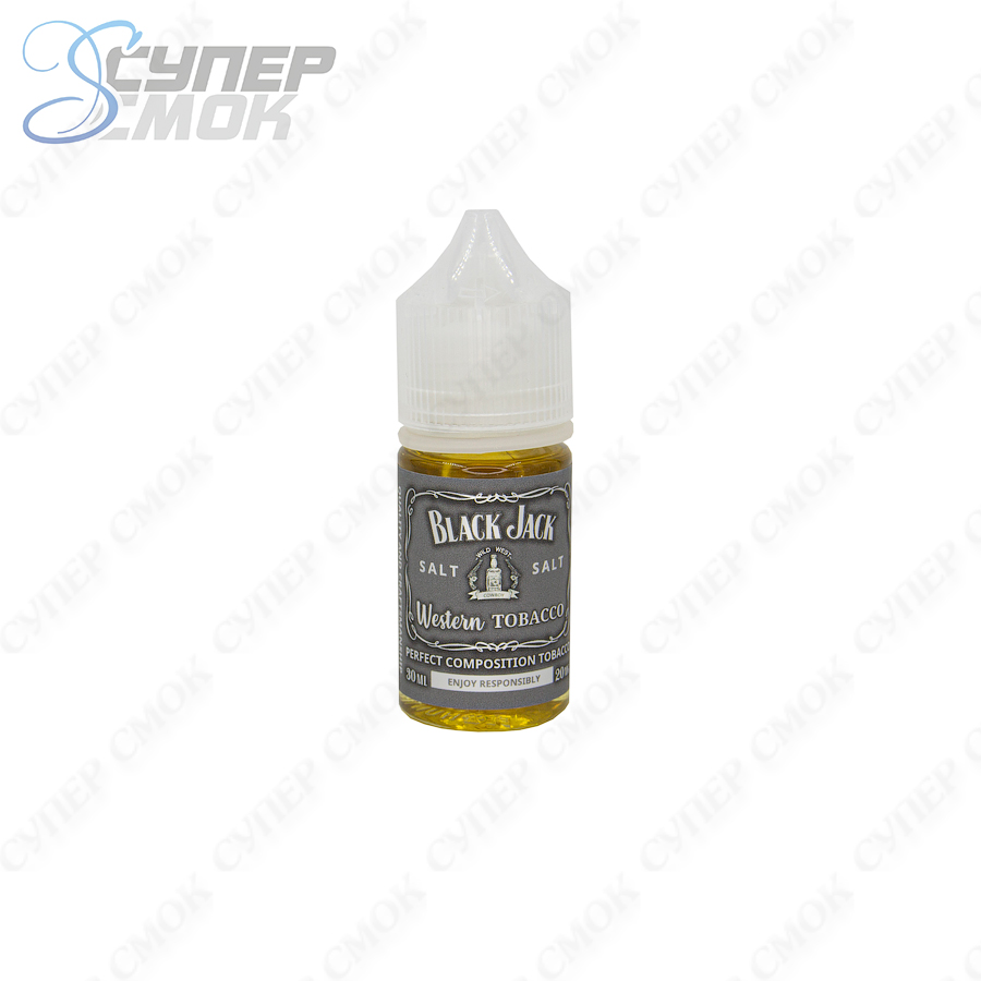 Жидкость Black Jack Salt "Western Tobacco" 30 мл
