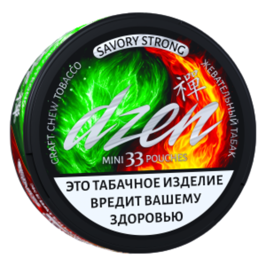 Жевательный табак DZEN STRONG MINI "Savory Tobacco"