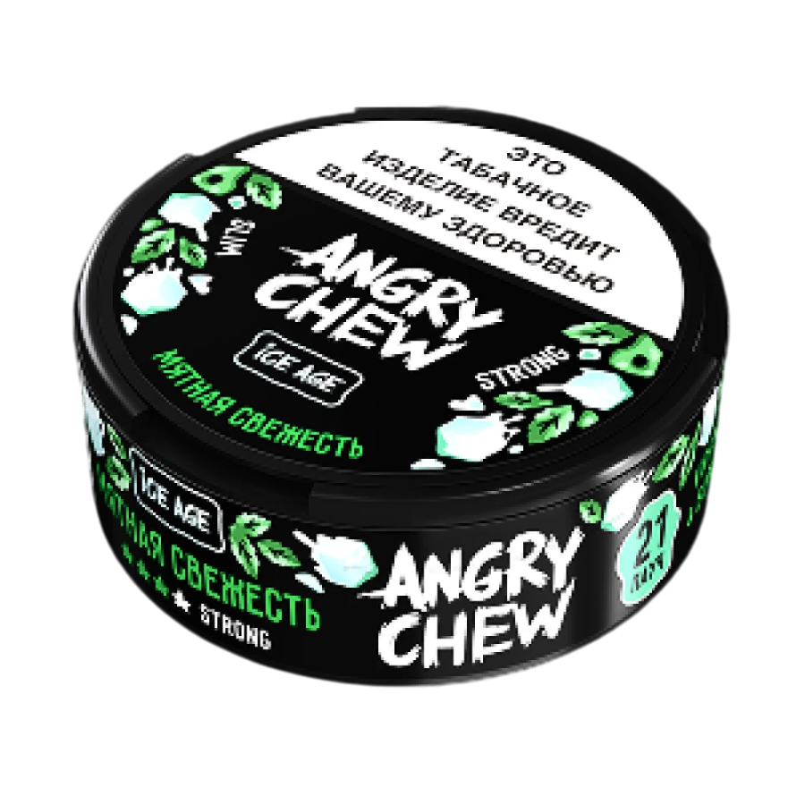 Жевательный табак ANGRY CHEW SLIM "Мятная свежесть"