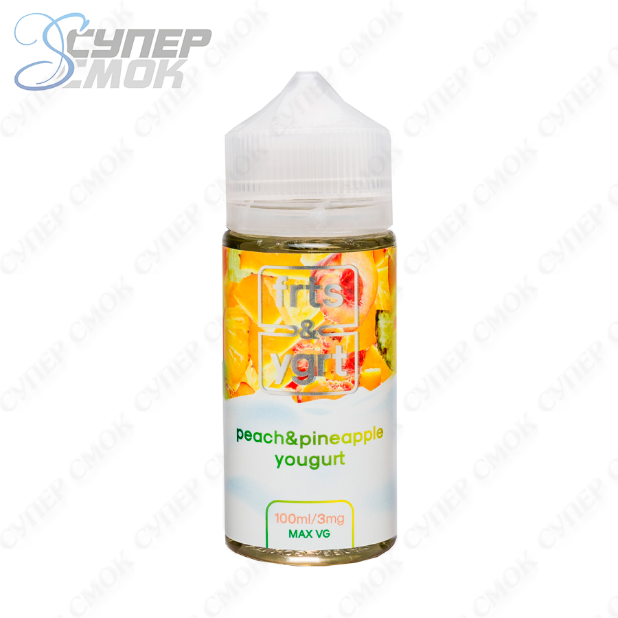 Жидкость Electro Jam Limited FRTS&YGRT "Peach&Pineapple Yogurt" 100 мл