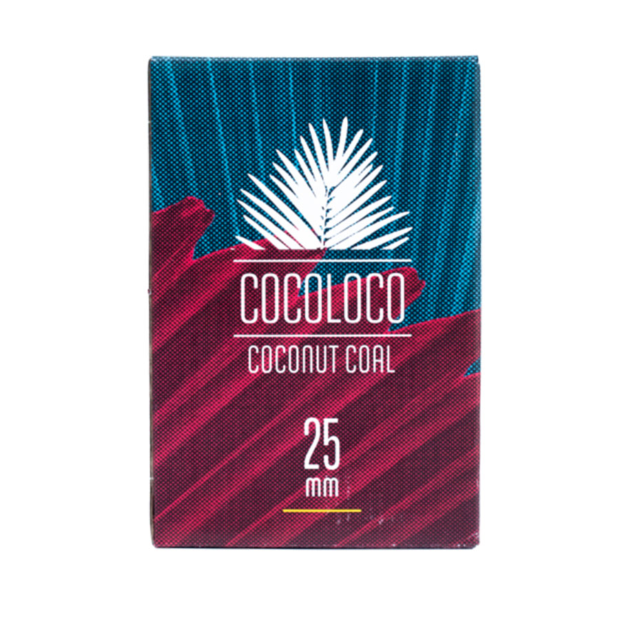 Уголь Cocoloco 25 мм 1 кг 1уп/72шт