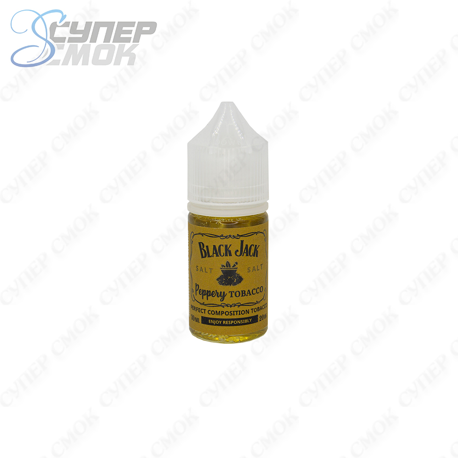 Жидкость Black Jack Salt "Peppery Tobacco" 30 мл