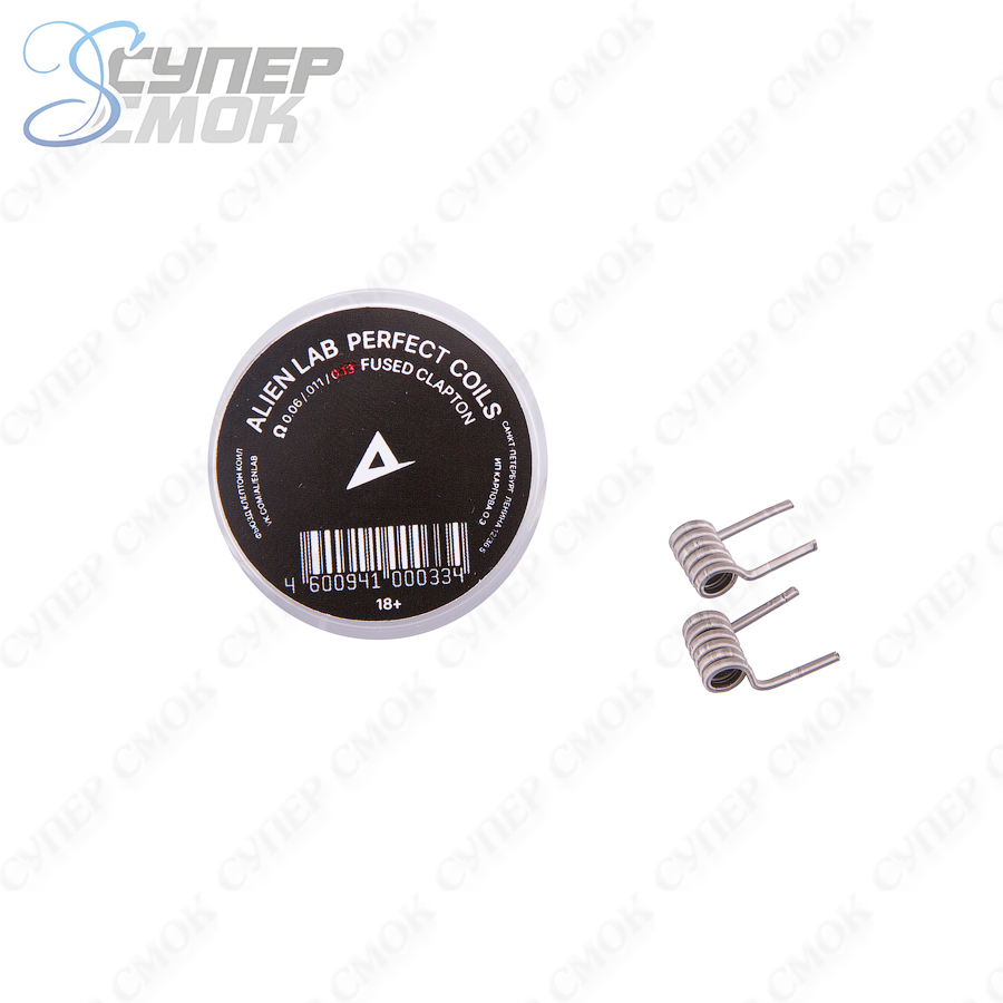 Готовая спираль Alien Lab "Fused Clapton" 0.15 Ом 4 шт