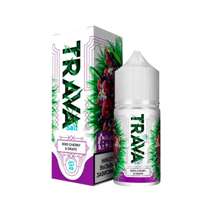 Жидкость Trava "Bird Cherry Grape" 30 мл