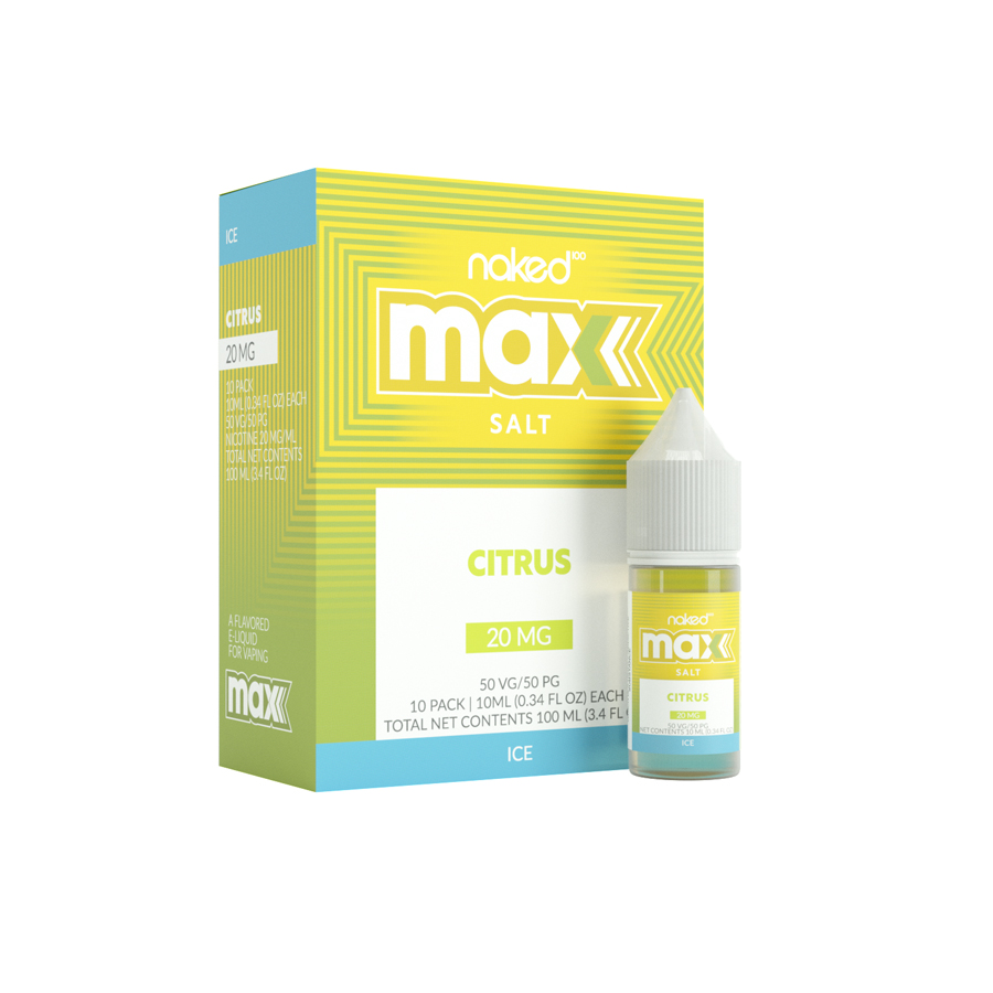 Жидкость Naked 100 Max Salt Ice "Citrus" 10 мл