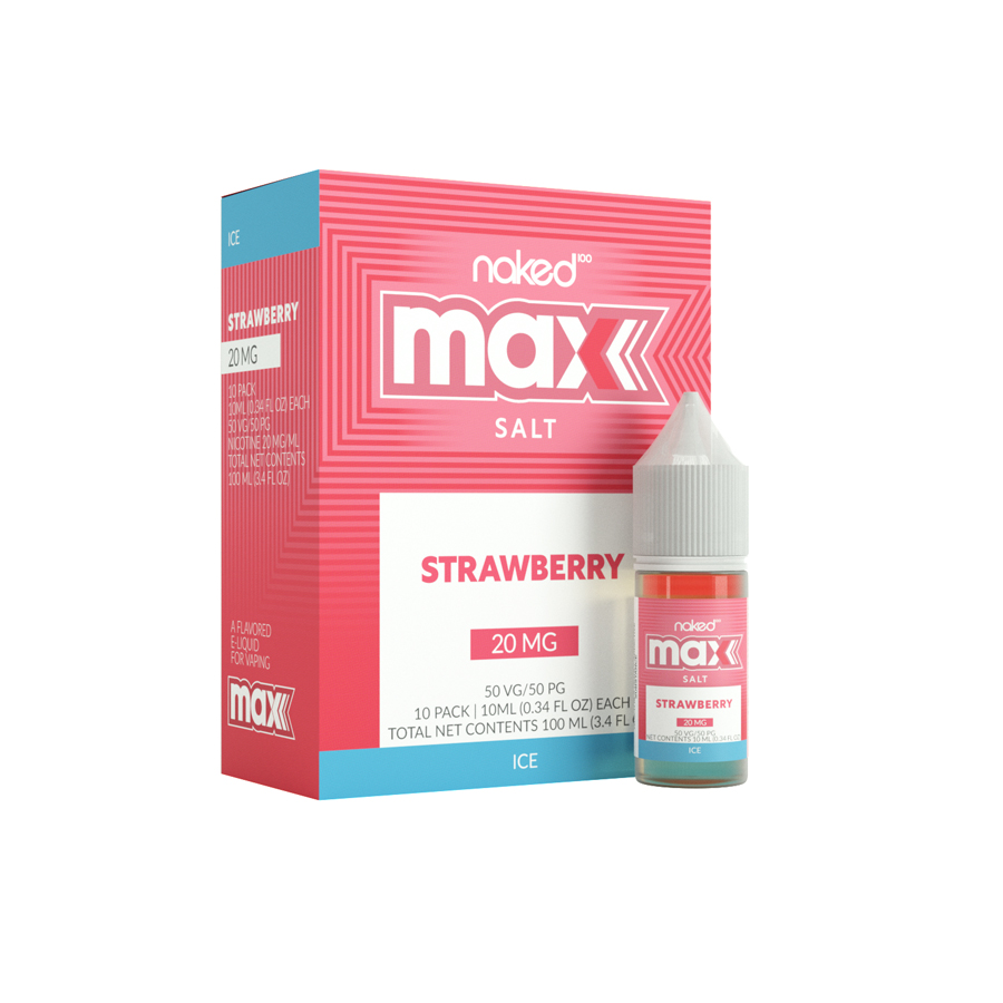 Жидкость Naked 100 Max Salt Ice "Strawberry" 10 мл