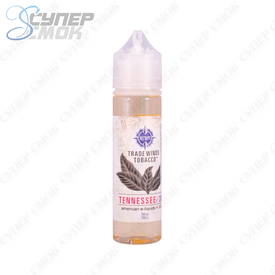 Жидкость NicVape Tradewinds Tobacco "Tennessee" 60 мл