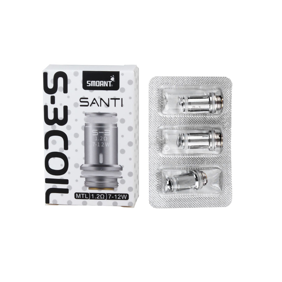 Сменный испаритель Smoant S3 MTL (Santi/Charon Baby Plus/Pasito Pro/Knight40)