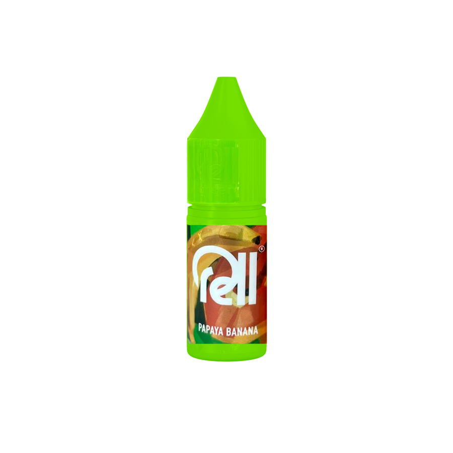 Жидкость Rell Salt Green "Papaya Banana" 10 мл