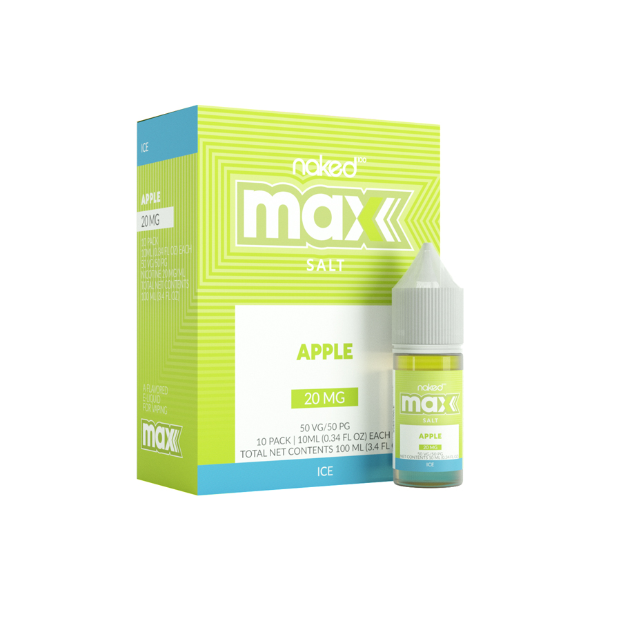 Жидкость Naked 100 Max Salt Ice "Apple" 10 мл