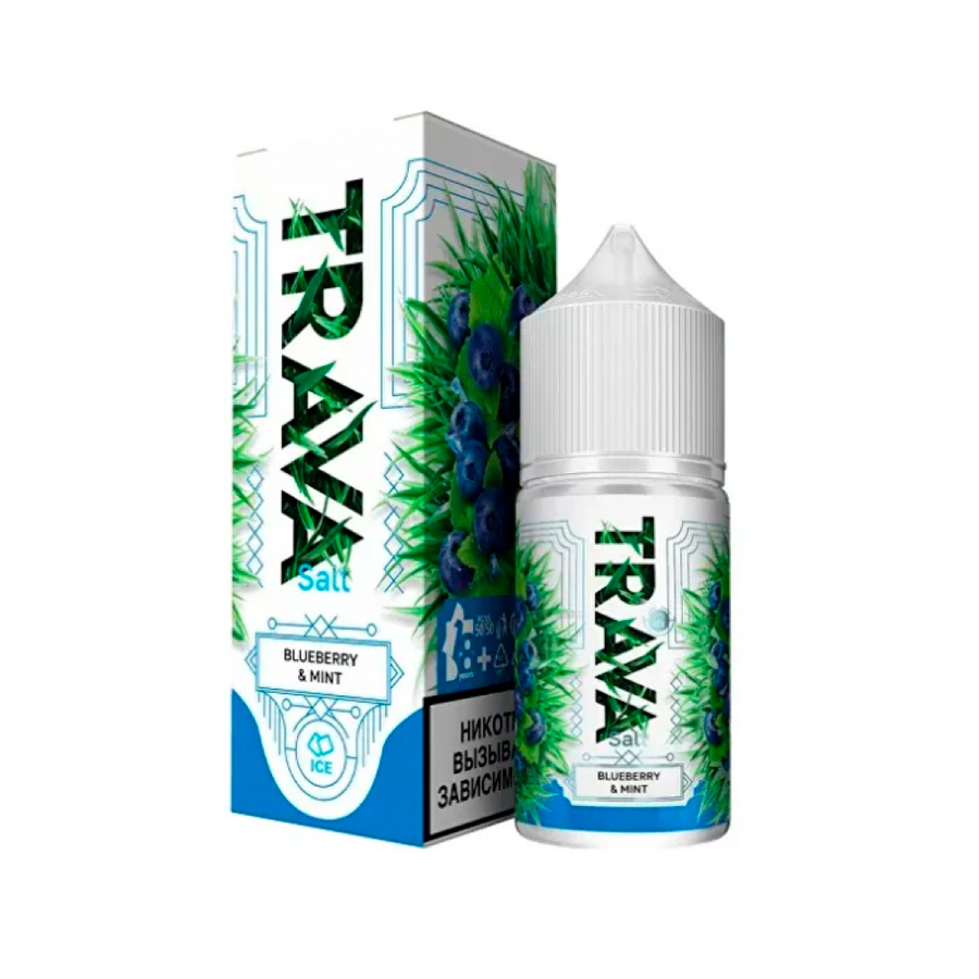 Жидкость Trava "Blueberry Mint" 30 мл