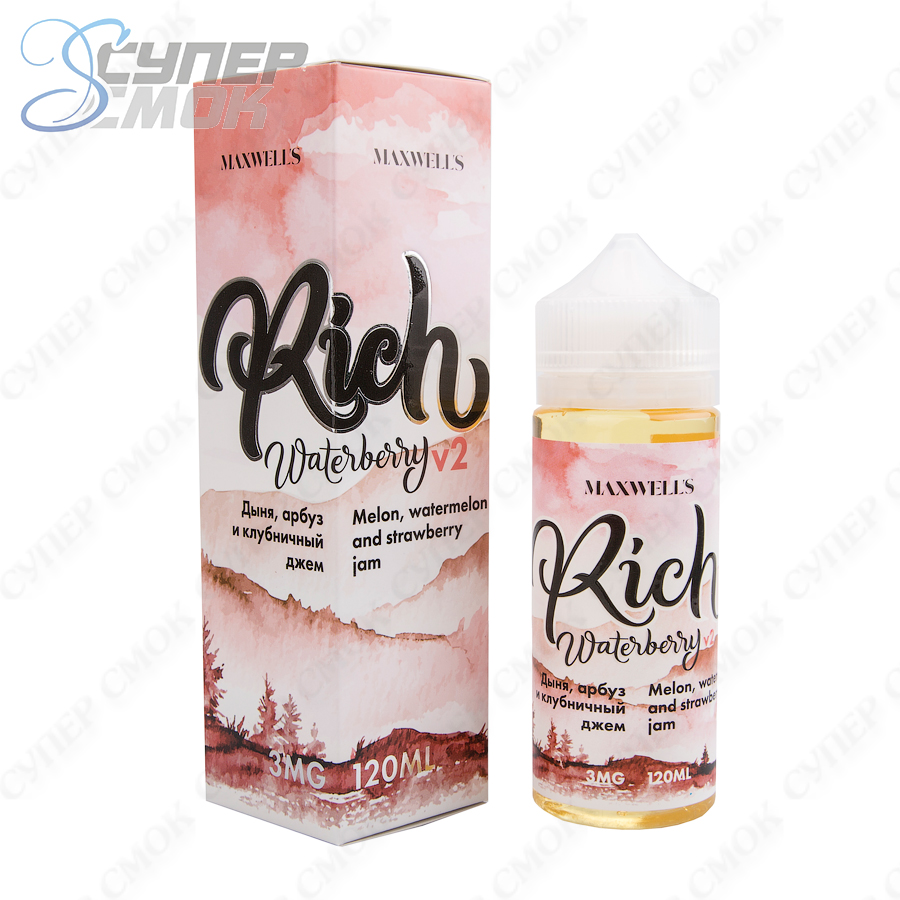 Жидкость Maxwells "Rich Waterberry V2" 120 мл