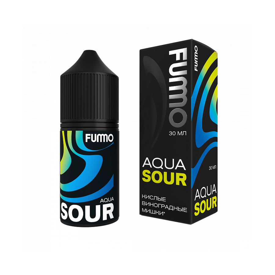 Жидкость Fummo Aqua Sour "Кислые Виноградные Мишки" 30 мл