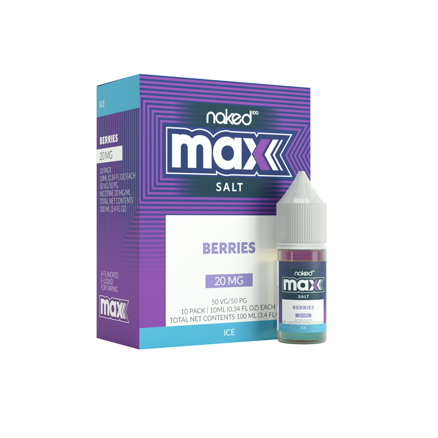 Жидкость Naked 100 Max Salt Ice "Berries" 10 мл