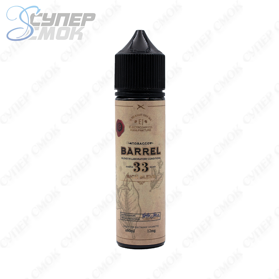 Жидкость Electro Jam T.o.b.a.c.c.o. Barrel "Rich Blend" 60 мл
