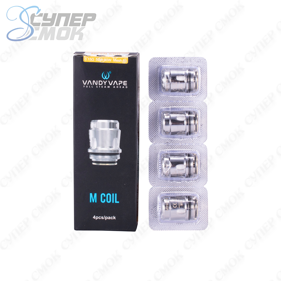 Сменный испаритель Vandy Vape Mesh Coil (Trident)