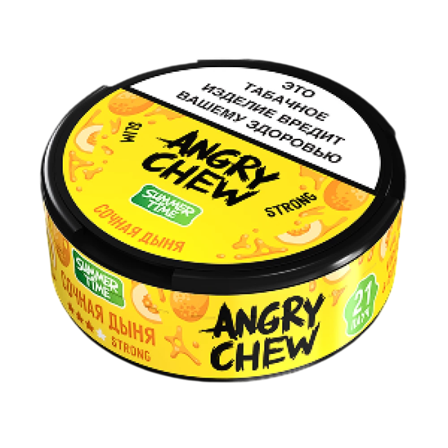 Жевательный табак ANGRY CHEW SLIM "Сочная дыня"