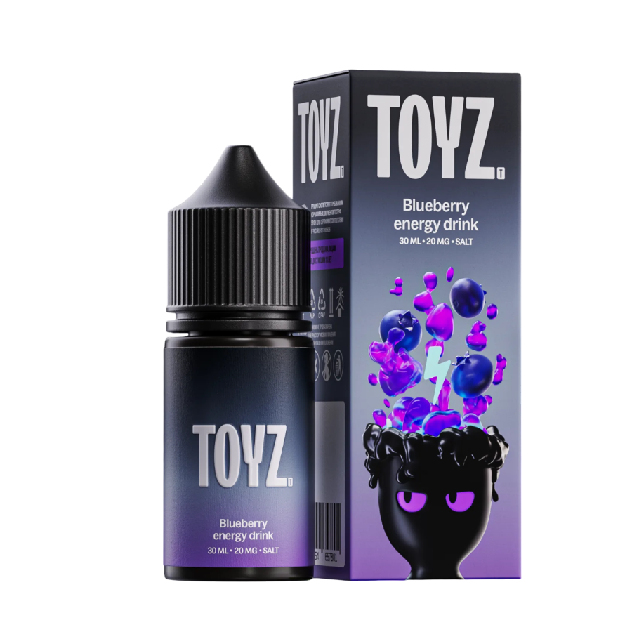 Жидкость TOYZ "Черничный Энергетик" 30 мл