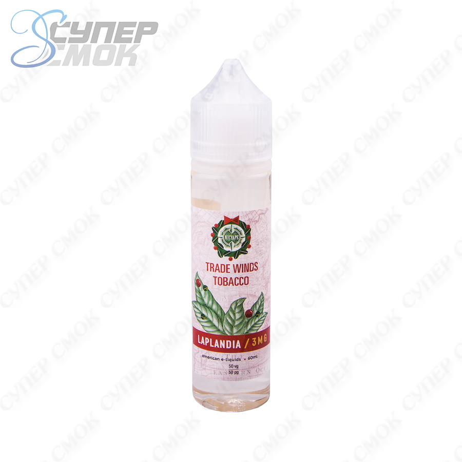 Жидкость NicVape Tradewinds Tobacco "Laplandia" 60 мл