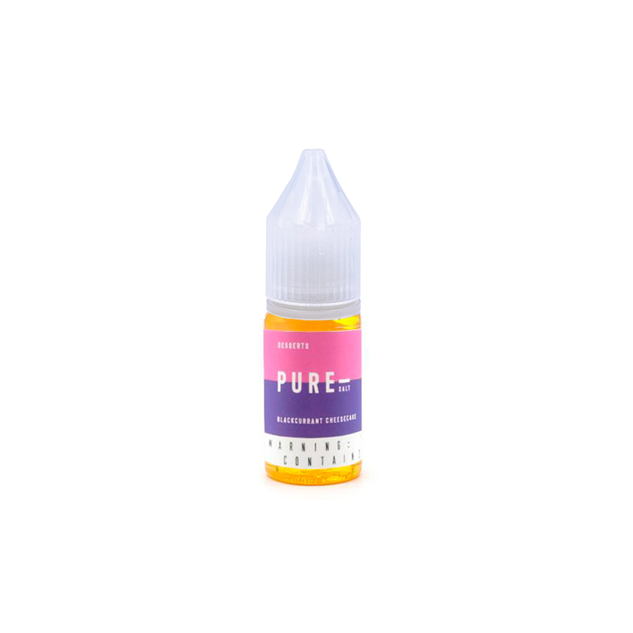 Жидкость Pure Desserts Salt "Blackcurrant Cheesecake" 10 мл