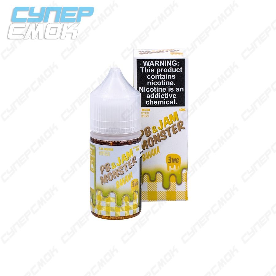 Жидкость Jam Monster "PB&Jam Banana" 30 мл
