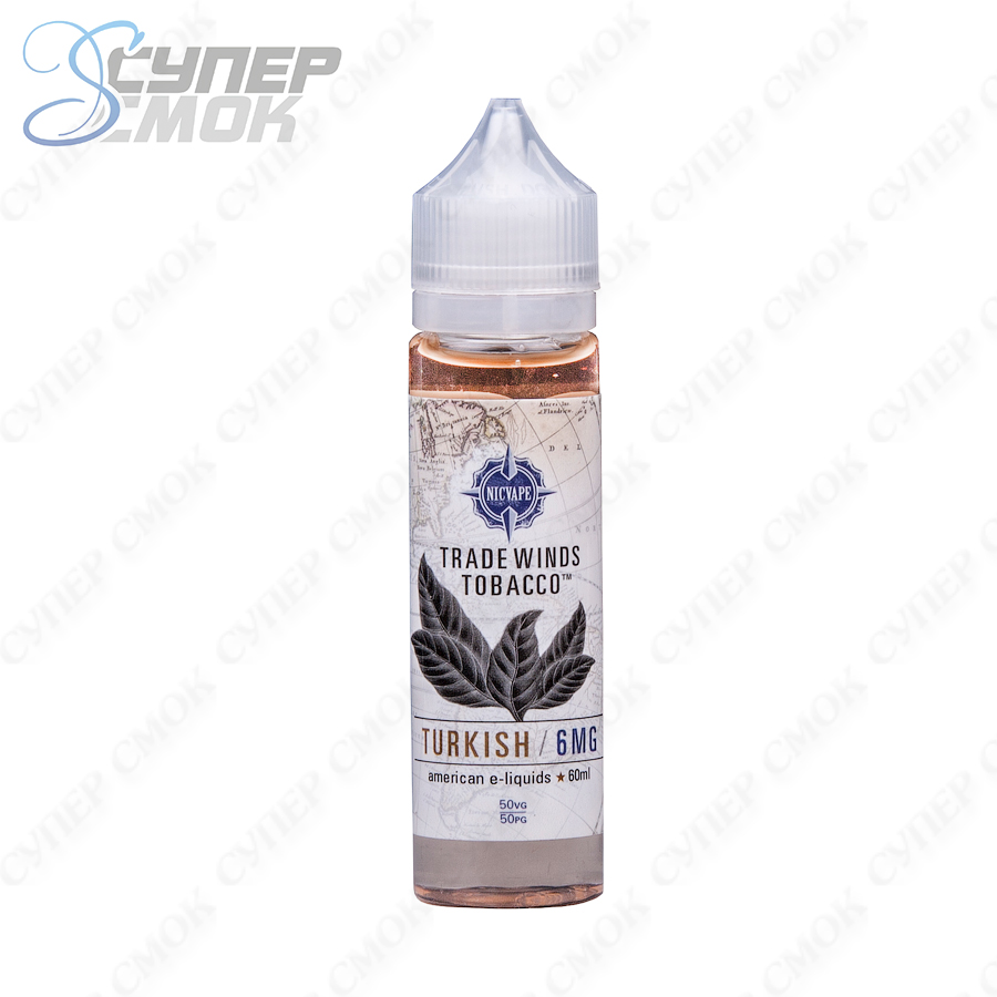 Жидкость NicVape Tradewinds Tobacco "Turkish" 60 мл
