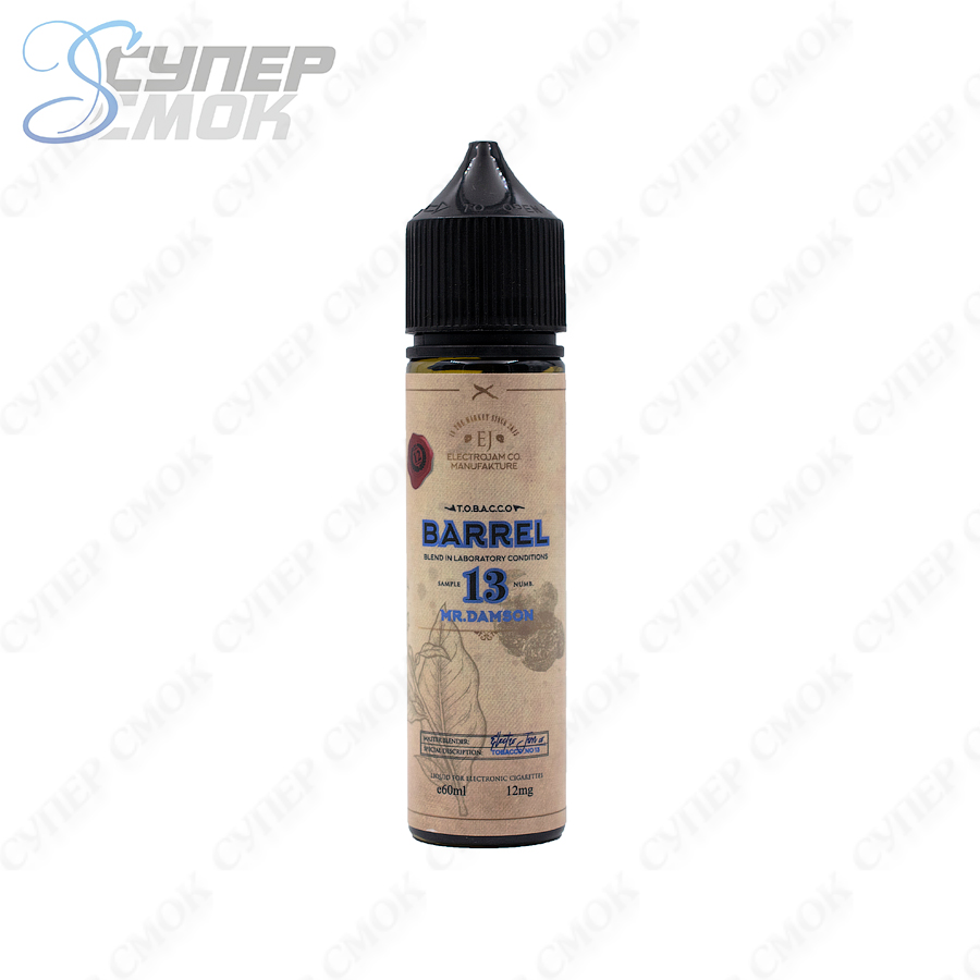Жидкость Electro Jam T.o.b.a.c.c.o. Barrel "Mr. Damson" 60 мл